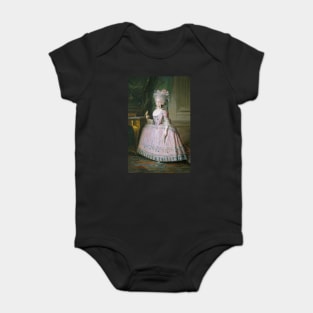 Dona Carlota Joaquina Teresa Caetana de Bourbon e Bourbon, 10 years old, future Queen of Portugal and Princess of Spain, Mariano Salvador Maella, 1785 Baby Bodysuit